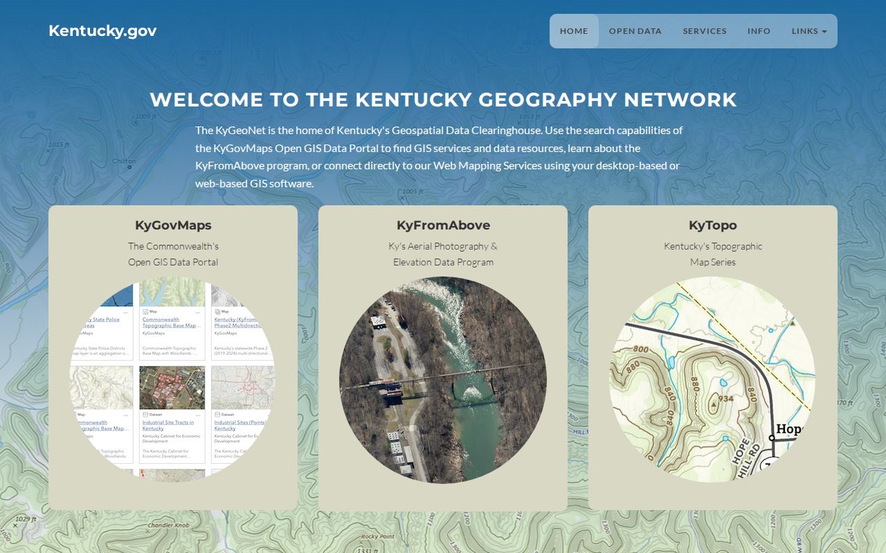 Kentucky GIS clearinghouse used to check Ashland ZIP geography